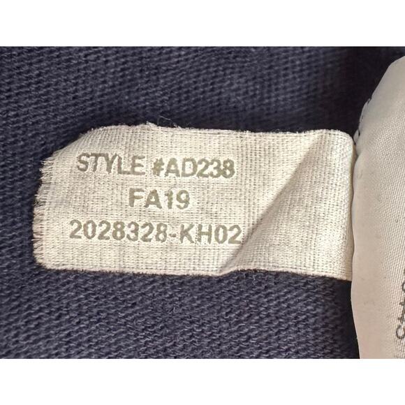 2/$15 J. Crew Mon Amour Cotton Collector Tee Navy Blue Short Sleeve Size S - Picture 11 of 12